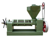 oil expeller press machine in small oil pressing plant