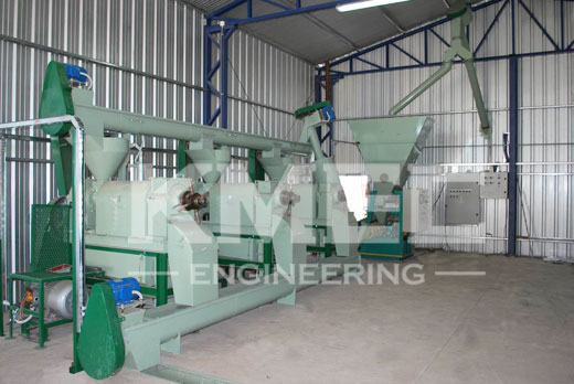 30TPD soybean oil extruding and pressing line in Argentina