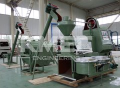 5TPD rice bran oil pressing line in Thai
