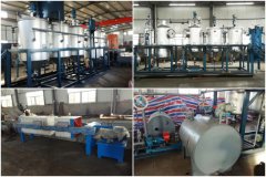 1T/D Sunflower Oil Refining and Dewaxing Line