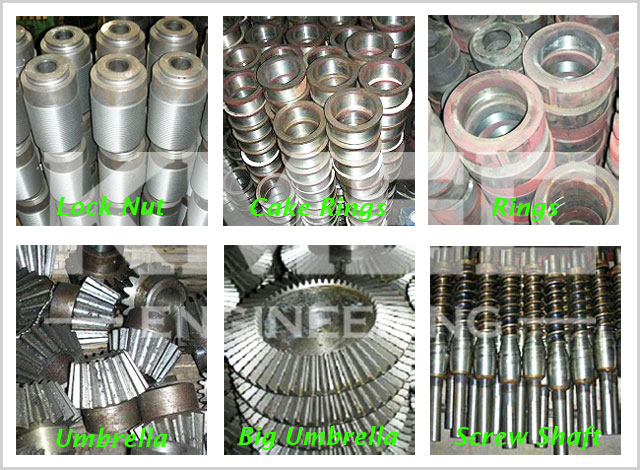 spare 

parts for screw oil press machine