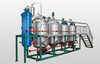 small scale oil refining line