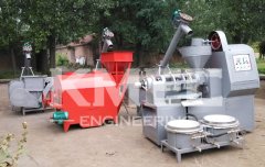 10TPD soybean oil pressing line in Ghana